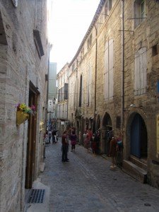 Les petites rues de Pezenas, le village de Moliere